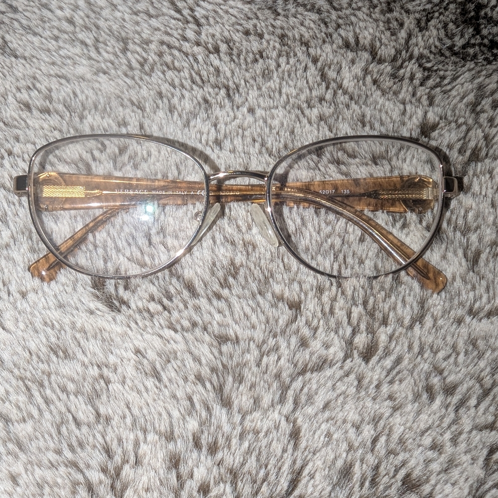 Versace Brown Eyeglasses